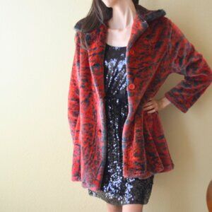 Made in the USA Vintage fur coat 90s 2000s